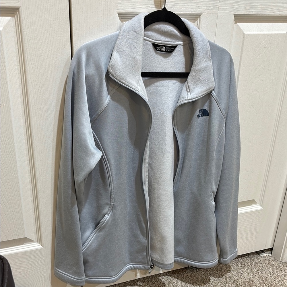 The North Face Light blueish gray Full-Zip Jacket